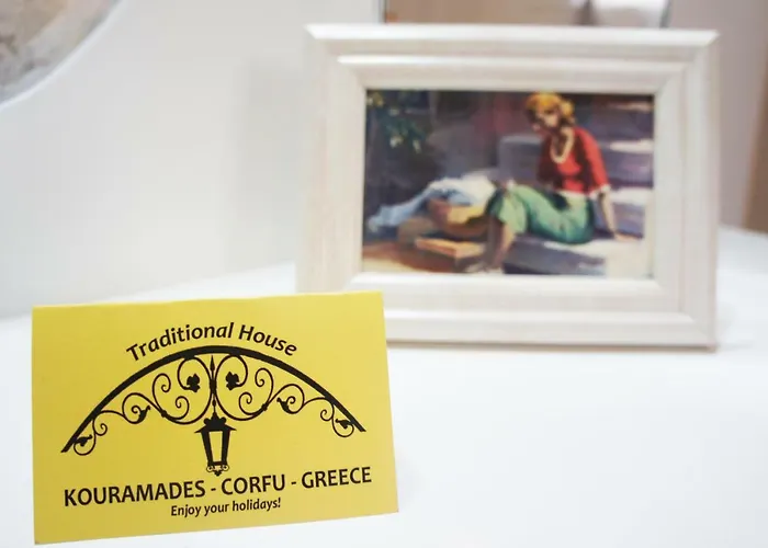 Traditional House In Corfu, Vlg * Kouramádes